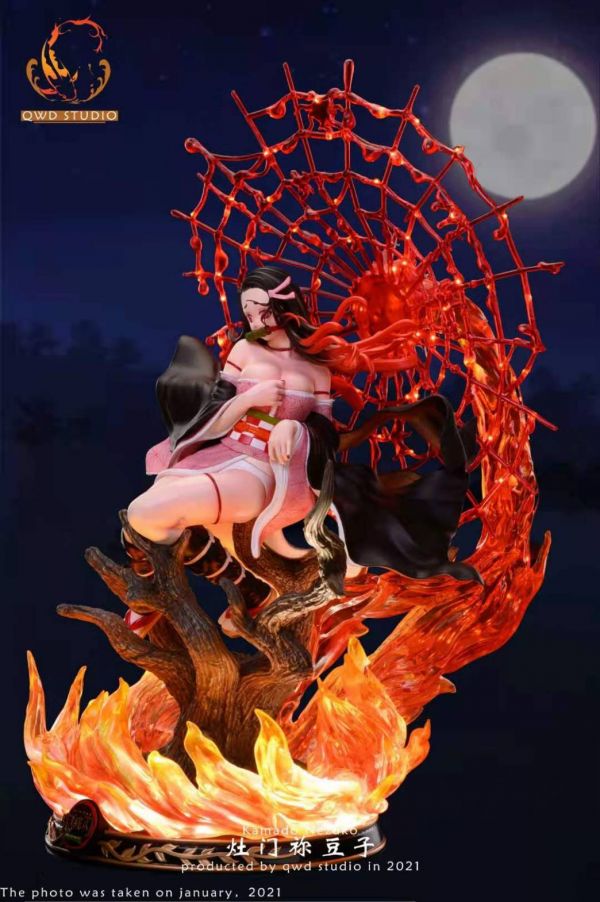 The Blade of Demon Slayer Kadomon Nezuko GK Nada Spider Mountain Version