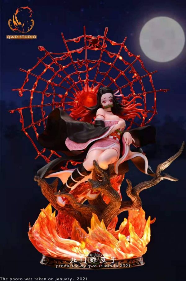 The Blade of Demon Slayer Kadomon Nezuko GK Nada Spider Mountain Version
