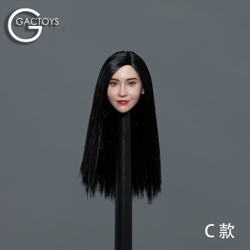 Head Sculpture of Little Asian Beauty [GC045] 1/6