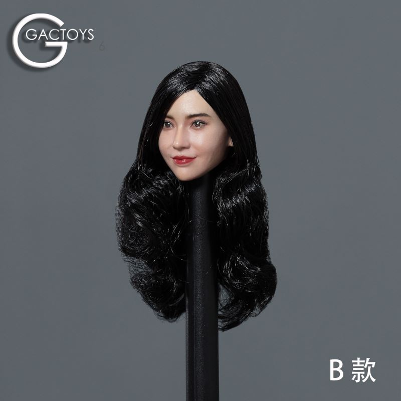 Head Sculpture of Little Asian Beauty [GC045] 1/6