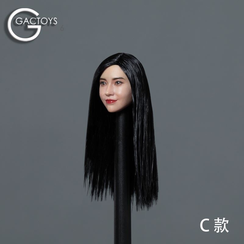 Head Sculpture of Little Asian Beauty [GC045] 1/6