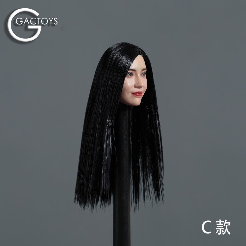 Head Sculpture of Little Asian Beauty [GC045] 1/6