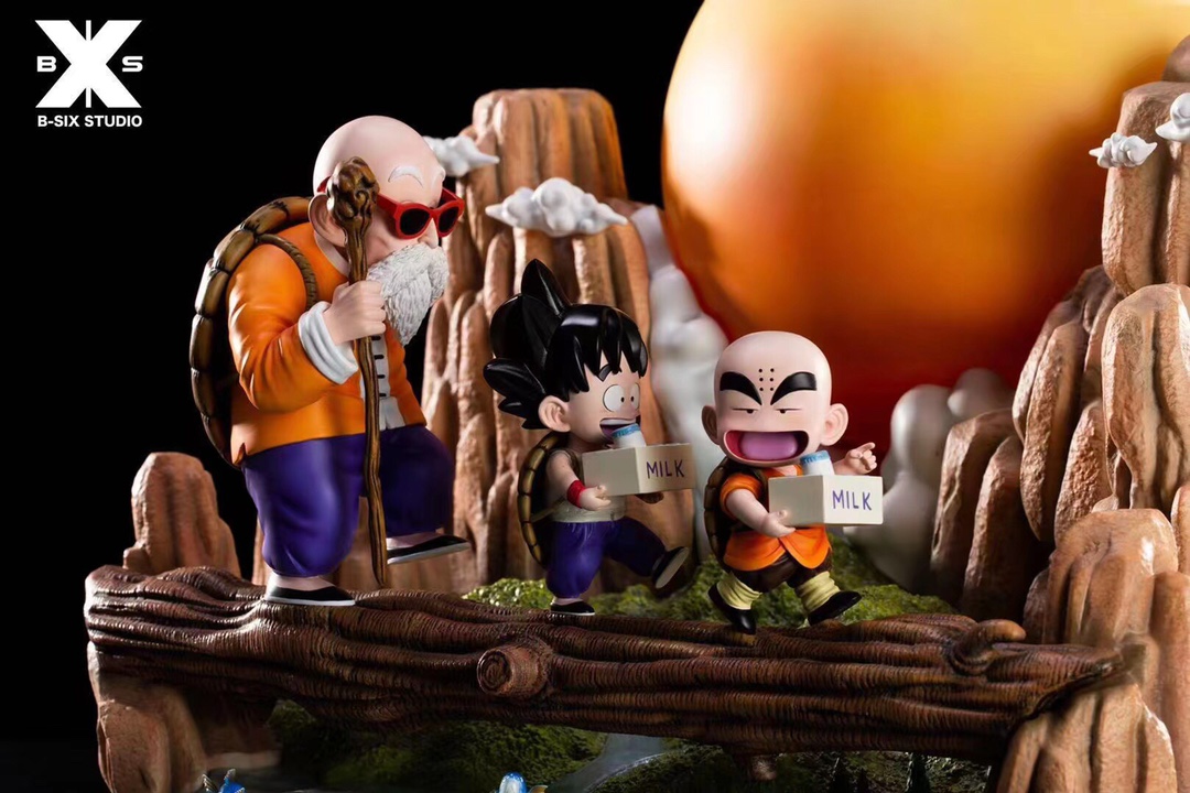 Master Roshi with Goku & Krillin - Dragon Ball