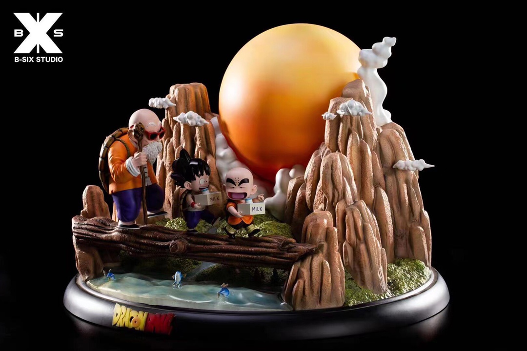 Master Roshi with Goku & Krillin - Dragon Ball