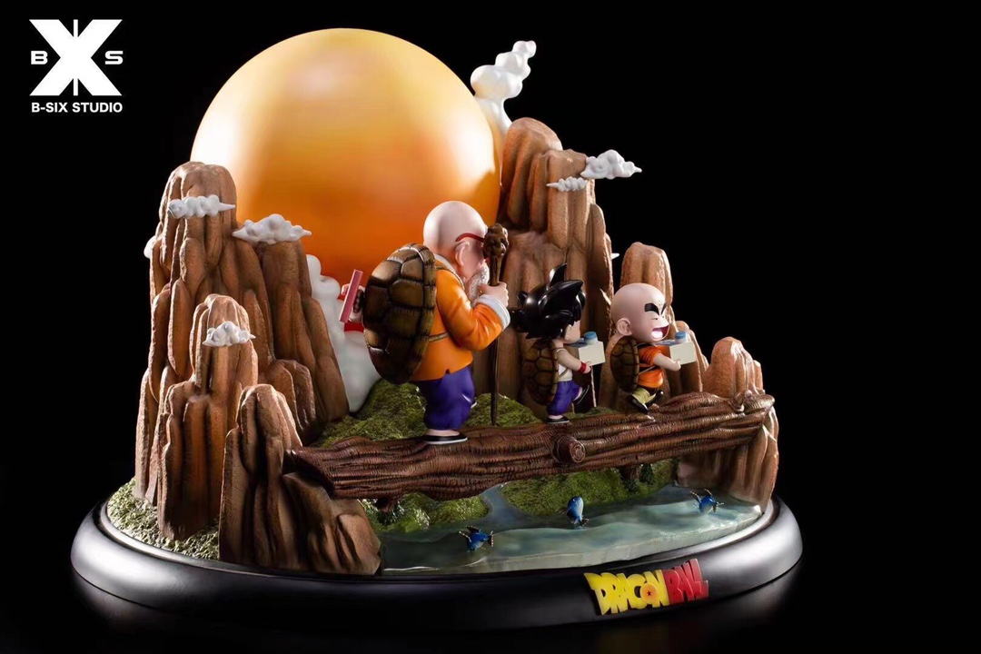 Master Roshi with Goku & Krillin - Dragon Ball