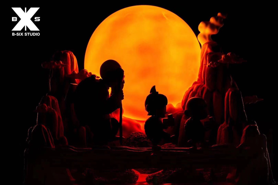 Master Roshi with Goku & Krillin - Dragon Ball