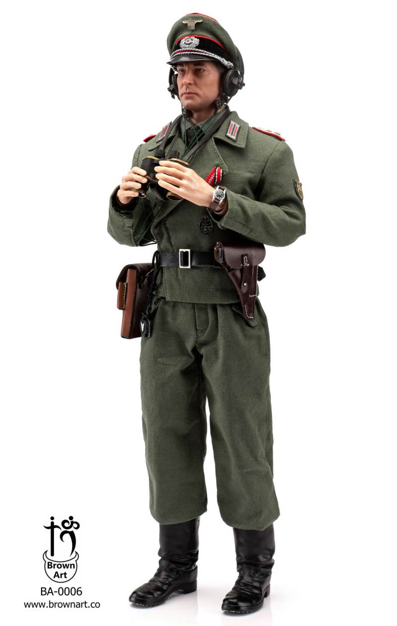WWII German Armored Captain 1/6