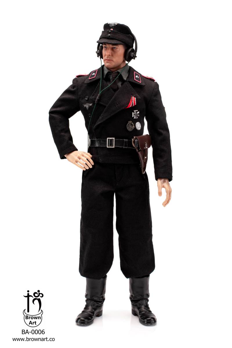 WWII German Armored Captain 1/6