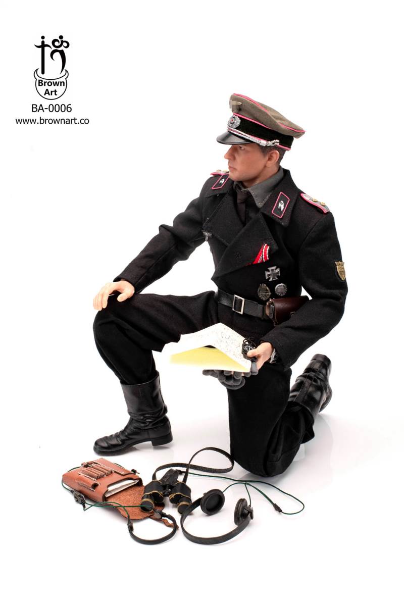 WWII German Armored Captain 1/6