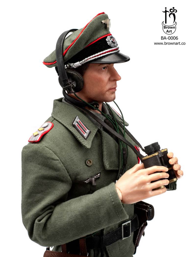 WWII German Armored Captain 1/6