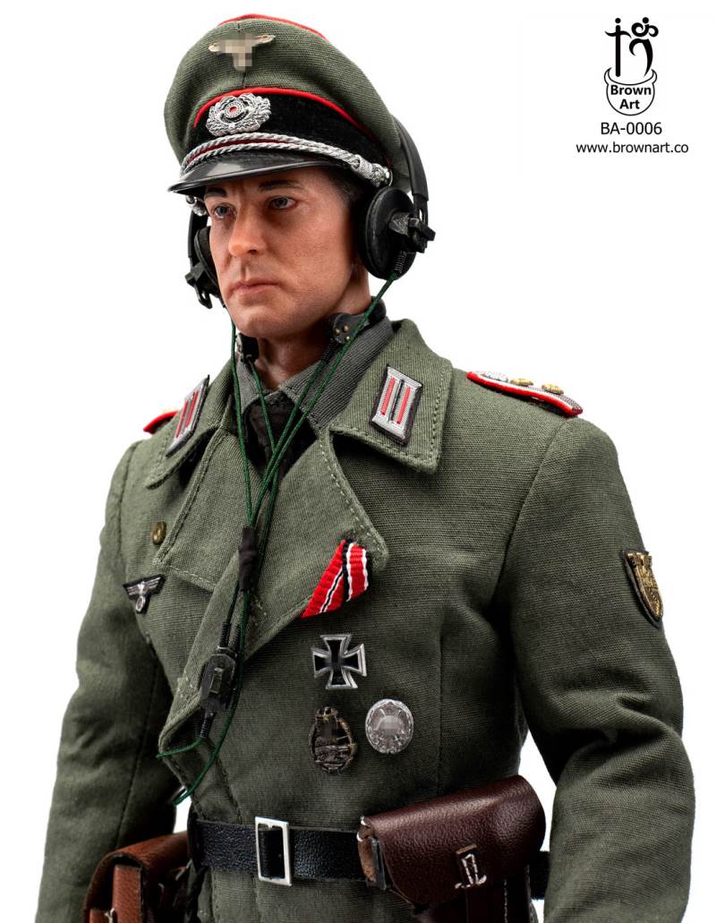 WWII German Armored Captain 1/6