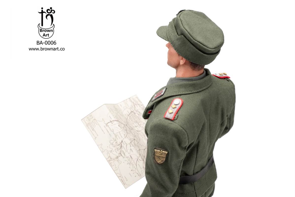 WWII German Armored Captain 1/6
