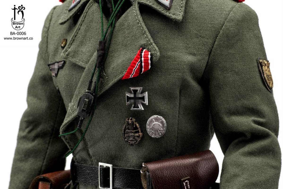 WWII German Armored Captain 1/6