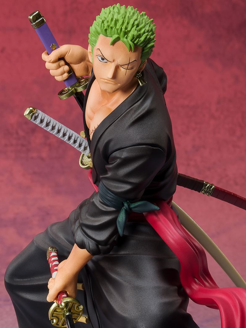 One Piece - Figuarts ZERO Roronoa Zoro -WORLD TOP 100 Memorial the Great Pirates Drawn by Eiichiro Oda-