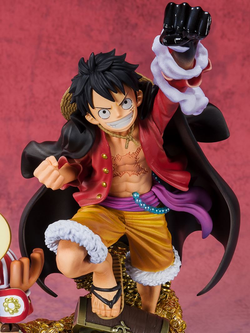 One Piece - Figuarts ZERO Monkey D. Luffy -WORLD TOP 100 Memorial the Great Pirates Drawn by Eiichiro Oda-