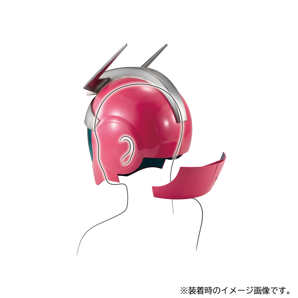 Full Scale Works Mobile Suit Gundam Char Aznable Normal Suit Helmet