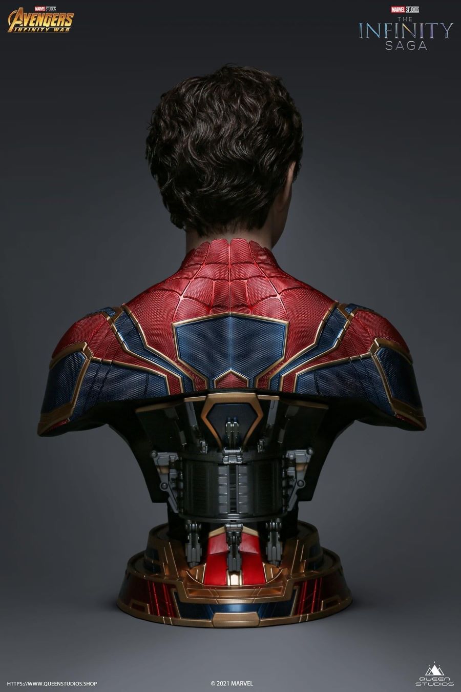 Iron Spider-Man Bust 1/1