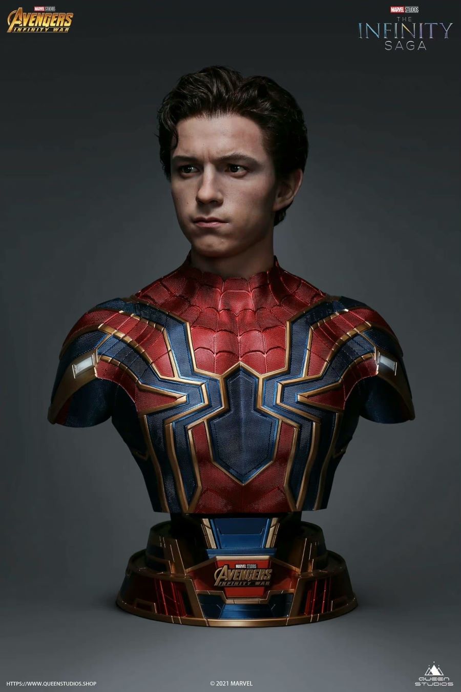 Iron Spider-Man Bust 1/1
