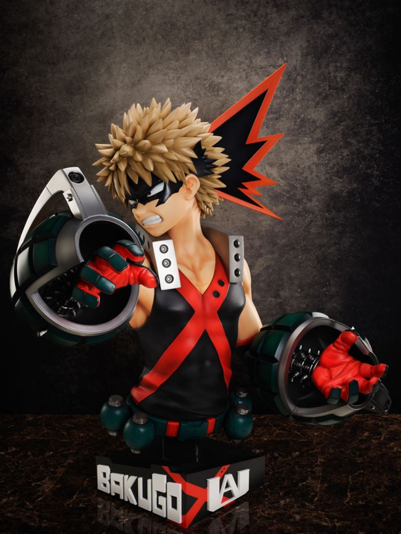 My Hero Academia - Katsuki Bakugo 1/1 Scale Bust Figure