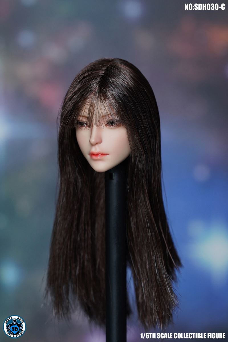 Female Head Carving SDH030 1/6