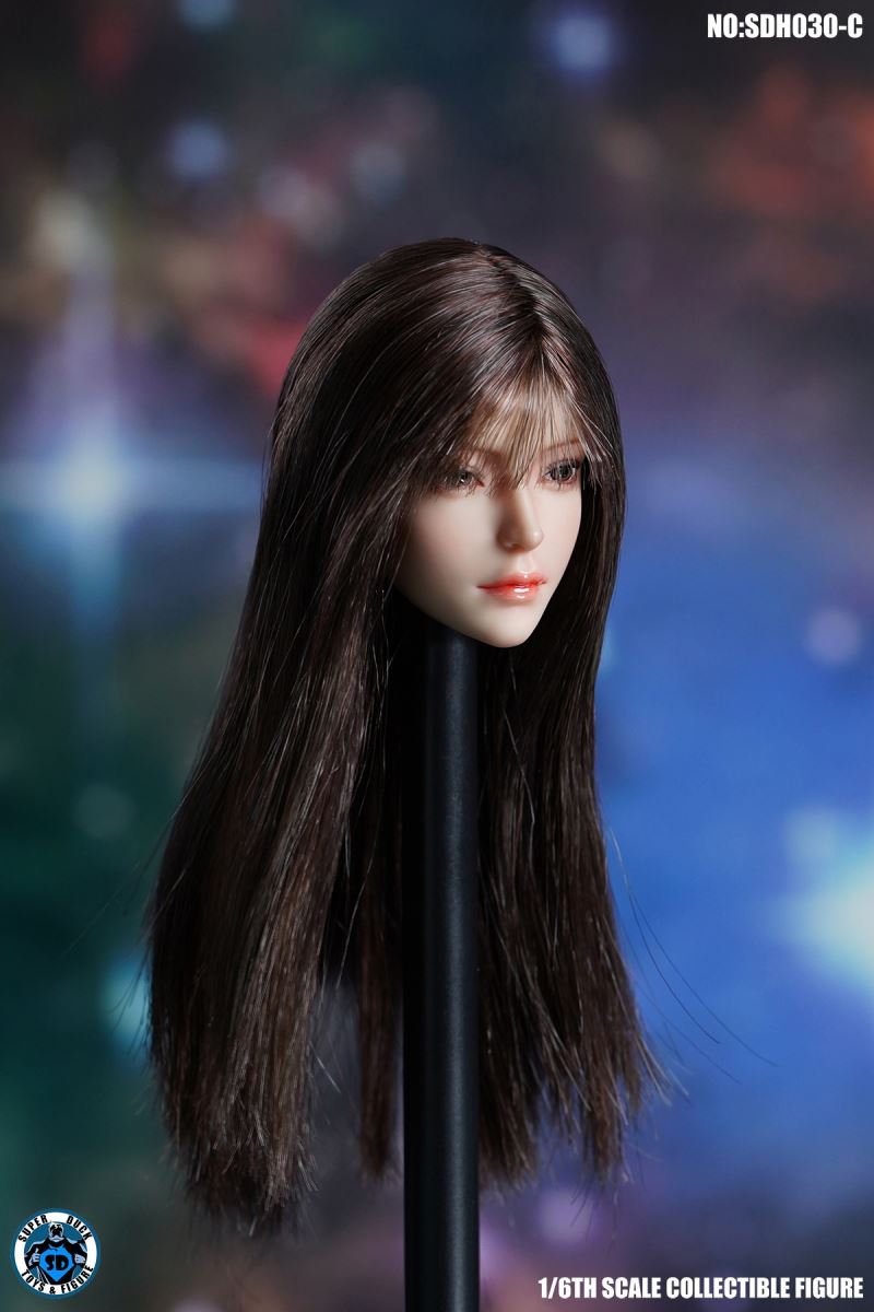 Female Head Carving SDH030 1/6