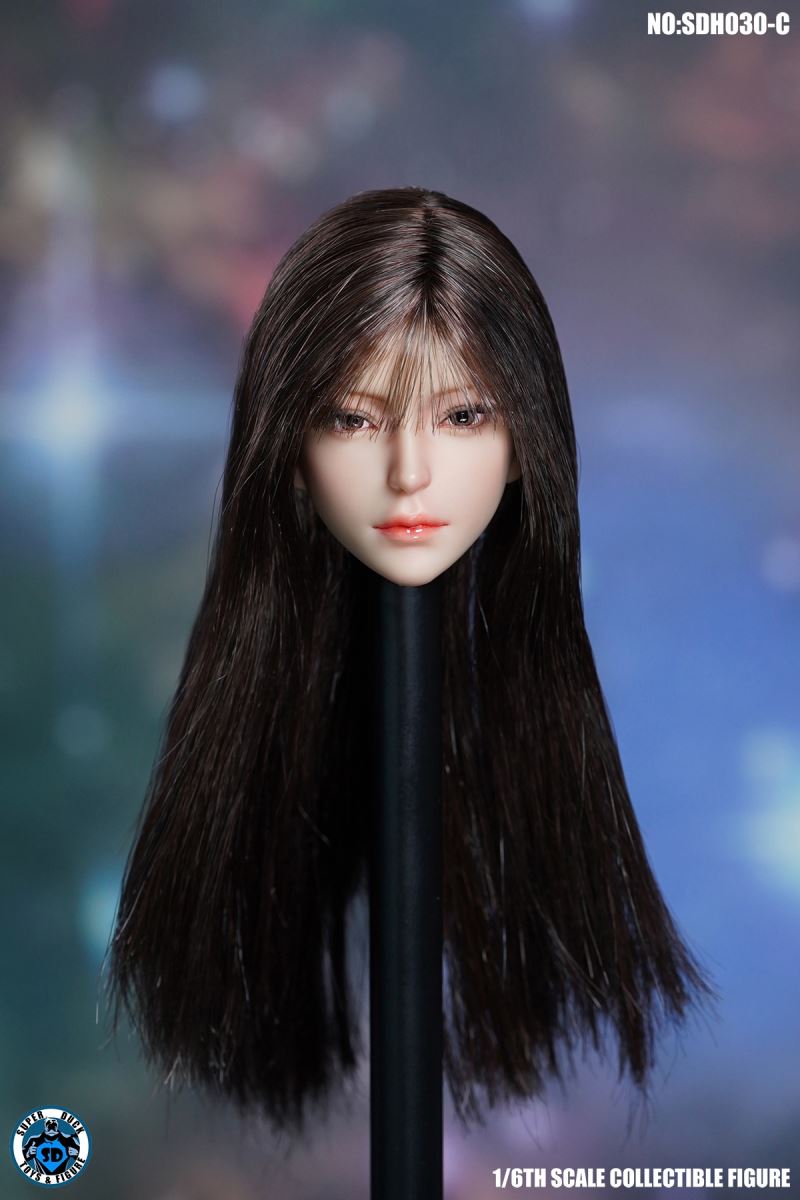 Female Head Carving SDH030 1/6