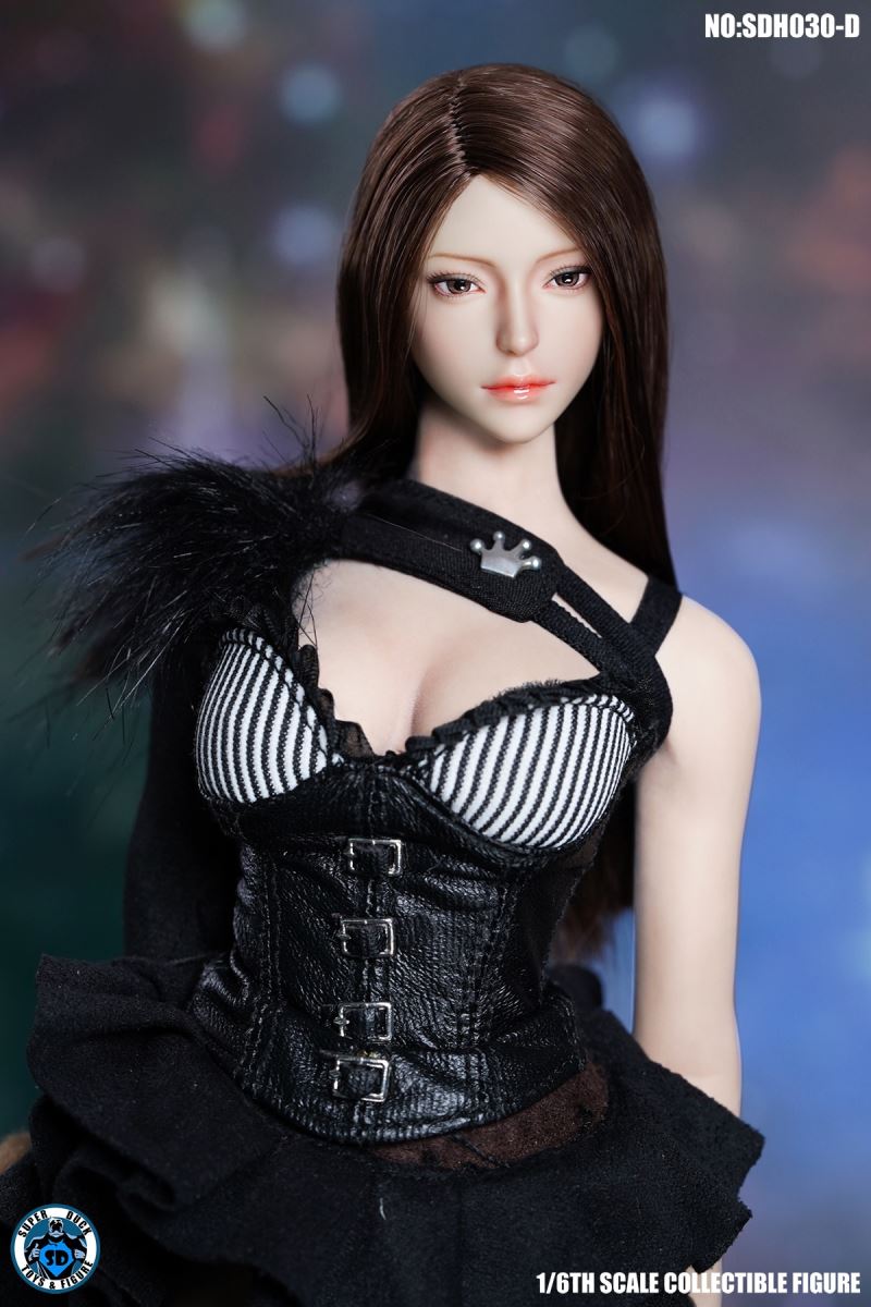 Female Head Carving SDH030 1/6