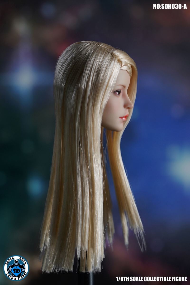 Female Head Carving SDH030 1/6