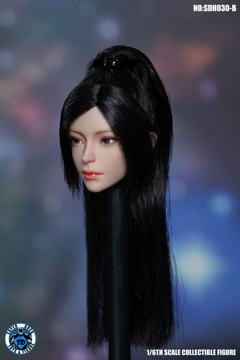 Female Head Carving SDH030 1/6