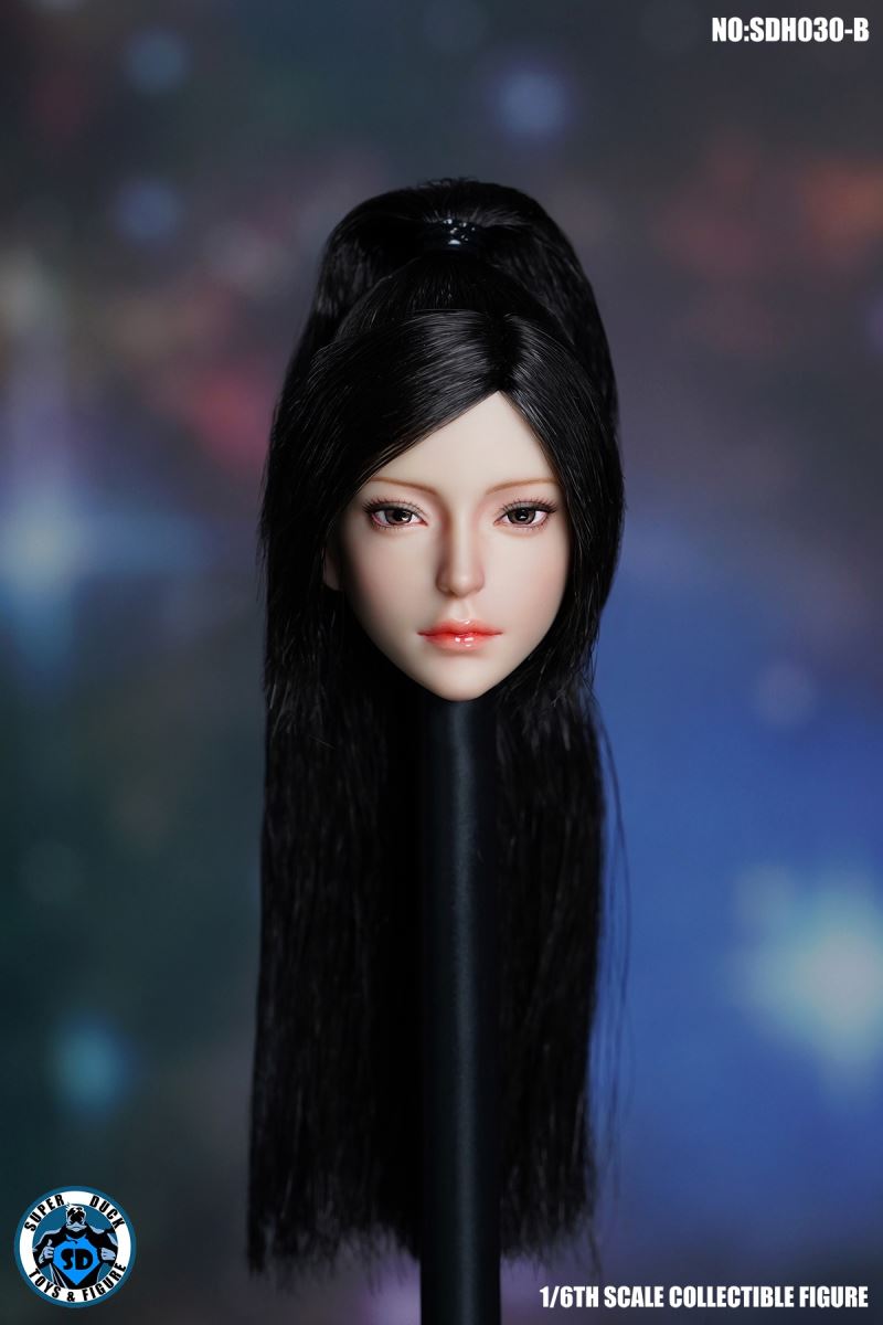 Female Head Carving SDH030 1/6