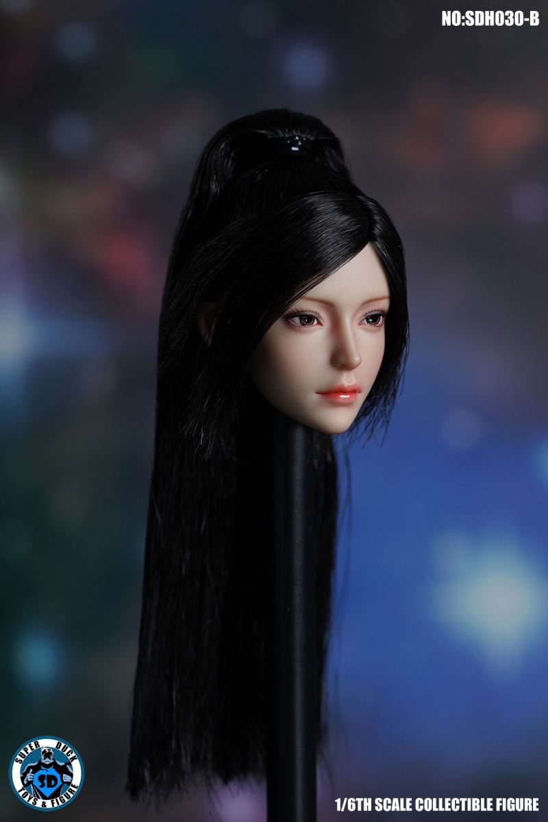 Female Head Carving SDH030 1/6