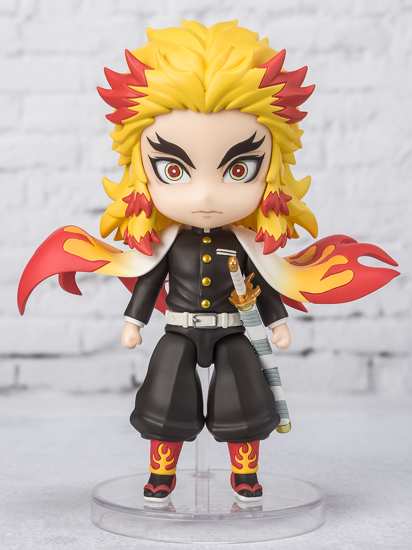 Kimetsu no Yaiba - Figuarts mini Kyojuro Rengoku -Flame Breathing- & Senjuro Rengoku