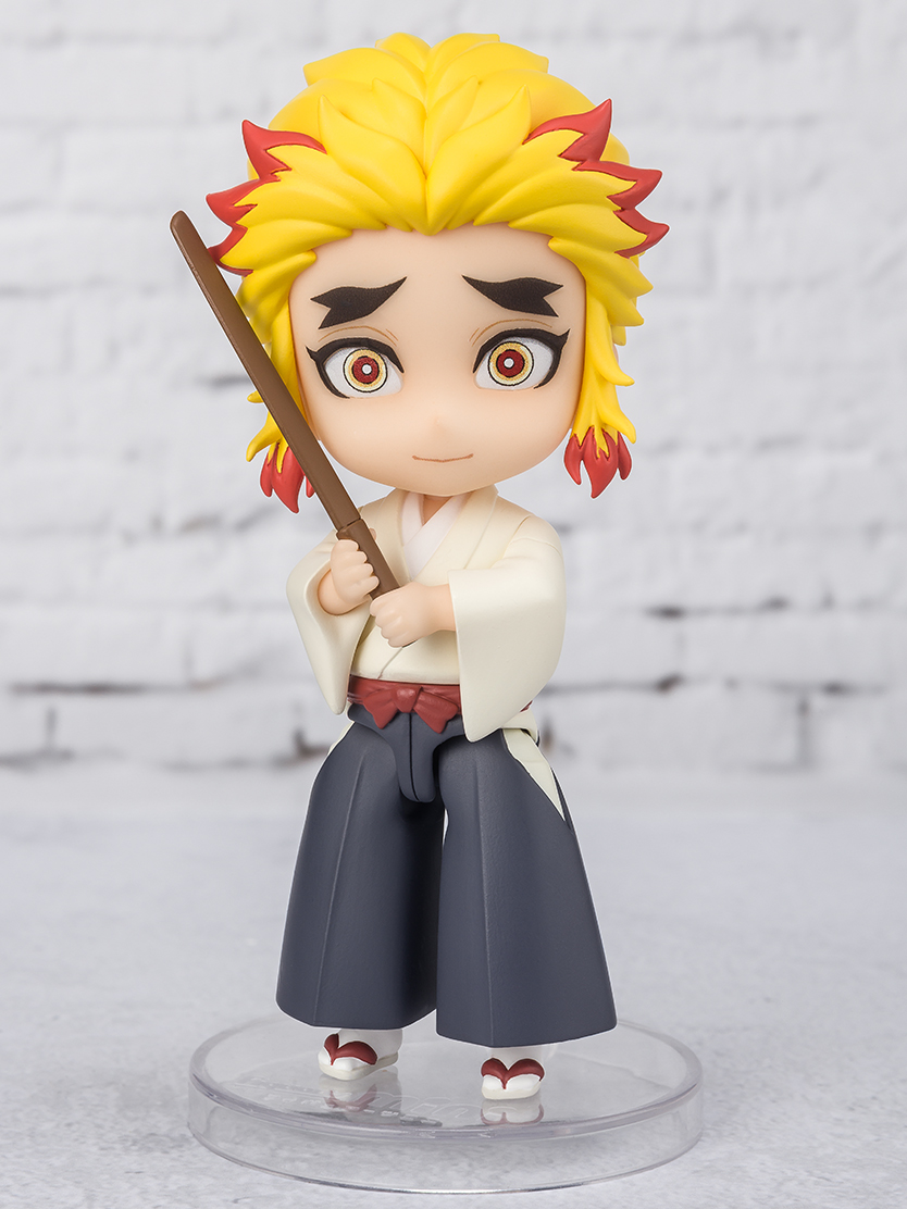 Kimetsu no Yaiba - Figuarts mini Kyojuro Rengoku -Flame Breathing- & Senjuro Rengoku