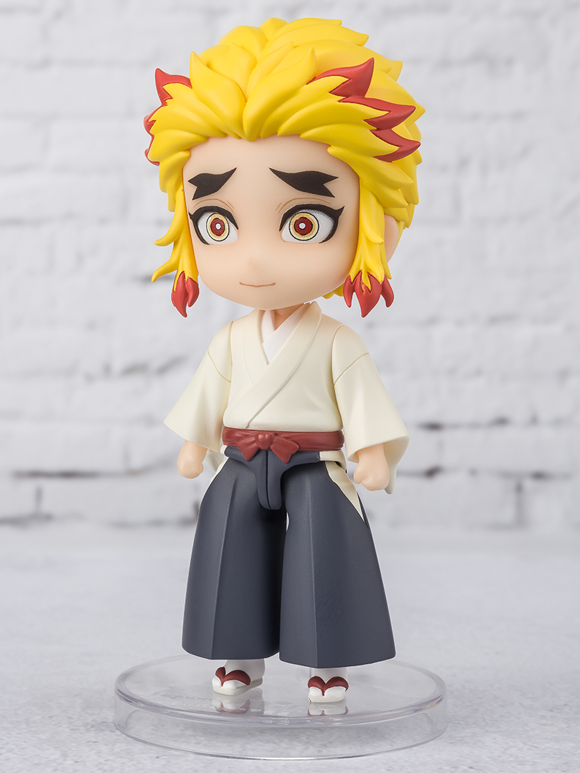 Kimetsu no Yaiba - Figuarts mini Kyojuro Rengoku -Flame Breathing- & Senjuro Rengoku