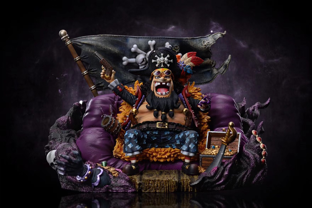 Black Beard on Throne – One Piece