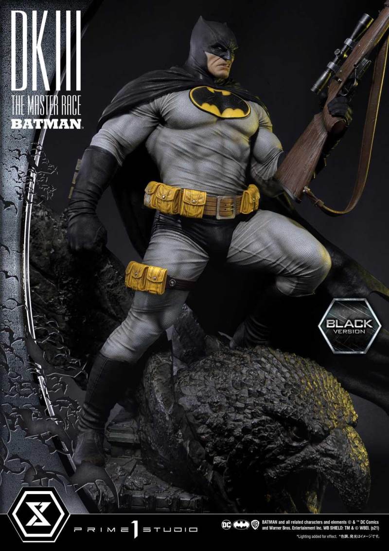 Batman Dark Knight III The Master Race (Comics) Batman Black Version