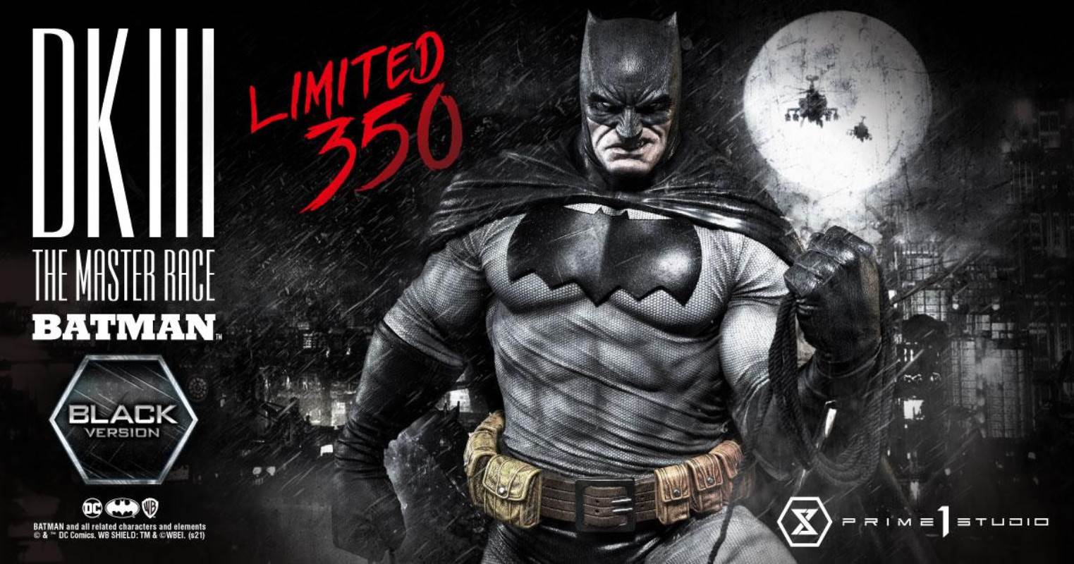 Batman Dark Knight III The Master Race (Comics) Batman Black Version