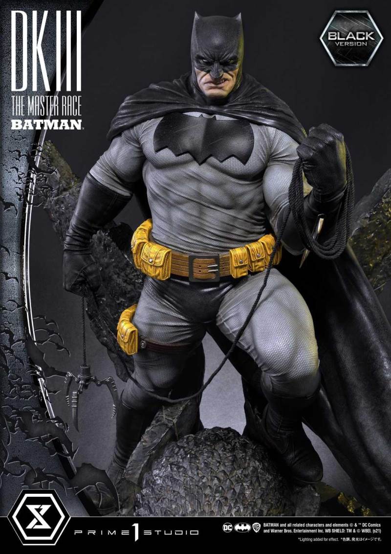 Batman Dark Knight III The Master Race (Comics) Batman Black Version