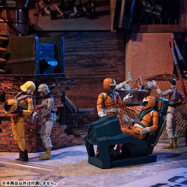 G.M.G. (Gundam Military Generation) Mobile Suit Gundam Earth Federation Force 06 Sayla Mass Posable