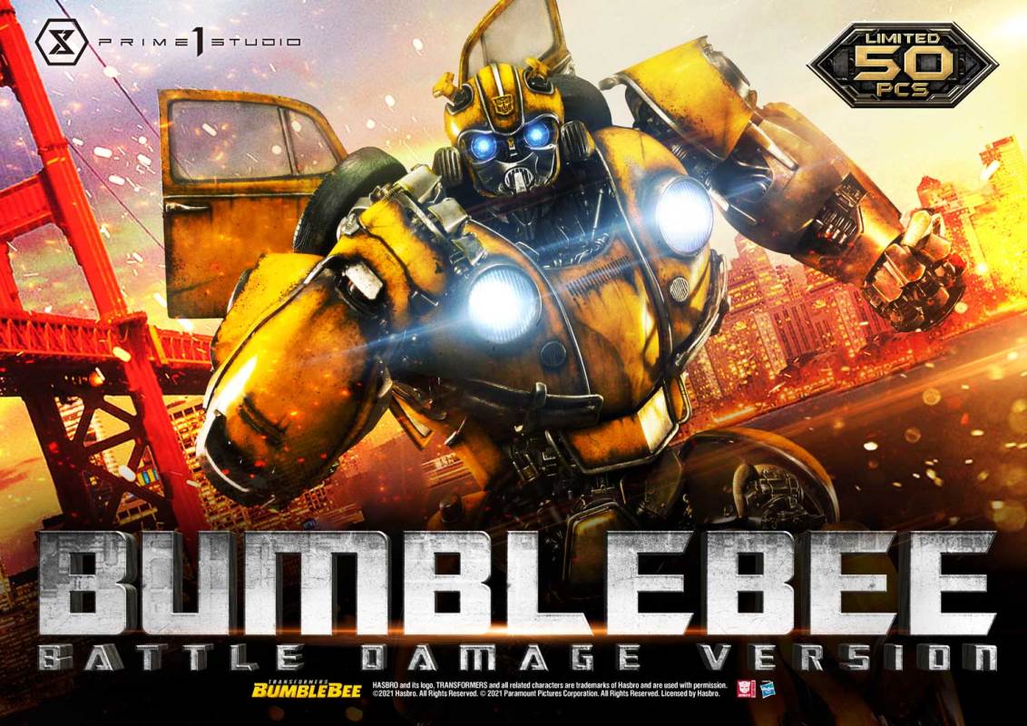 Transformers Bumblebee Battle Damaged Version