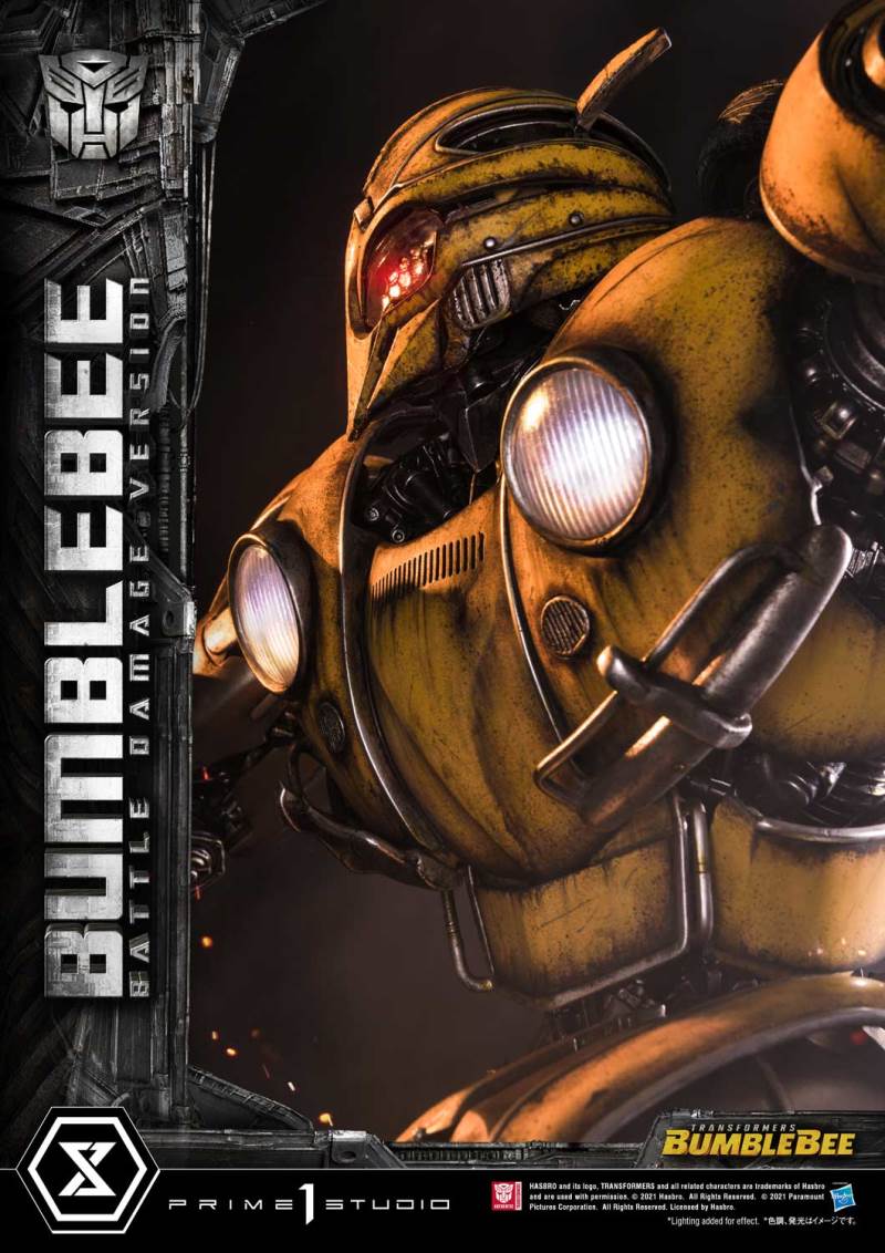 Transformers Bumblebee Battle Damaged Version