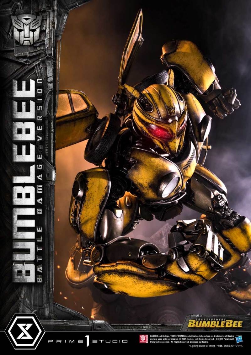 Transformers Bumblebee Battle Damaged Version