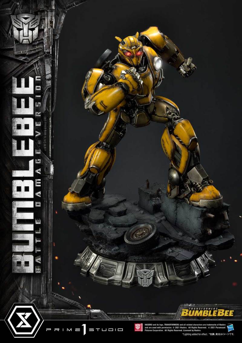 Transformers Bumblebee Battle Damaged Version