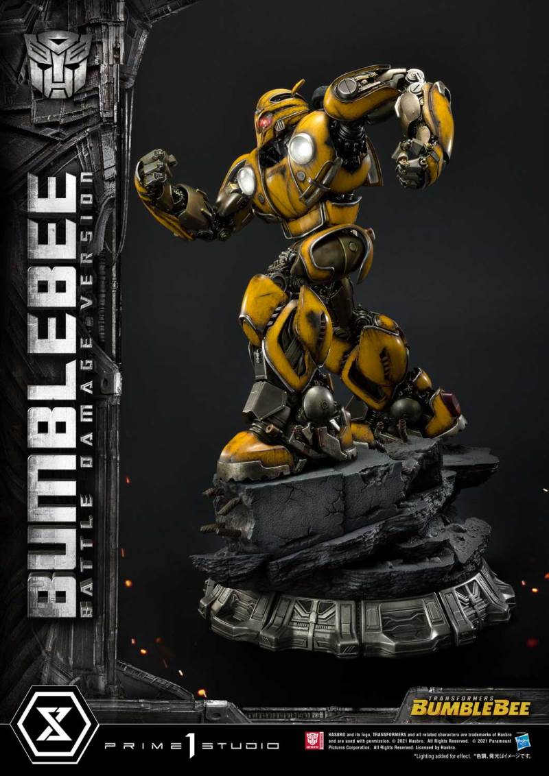 Transformers Bumblebee Battle Damaged Version