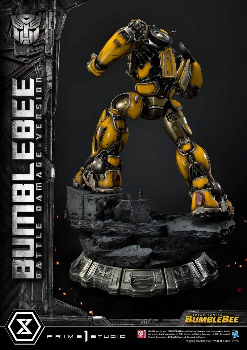 Transformers Bumblebee Battle Damaged Version