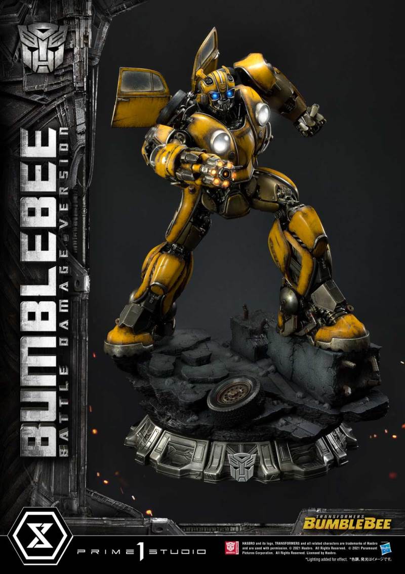 Transformers Bumblebee Battle Damaged Version