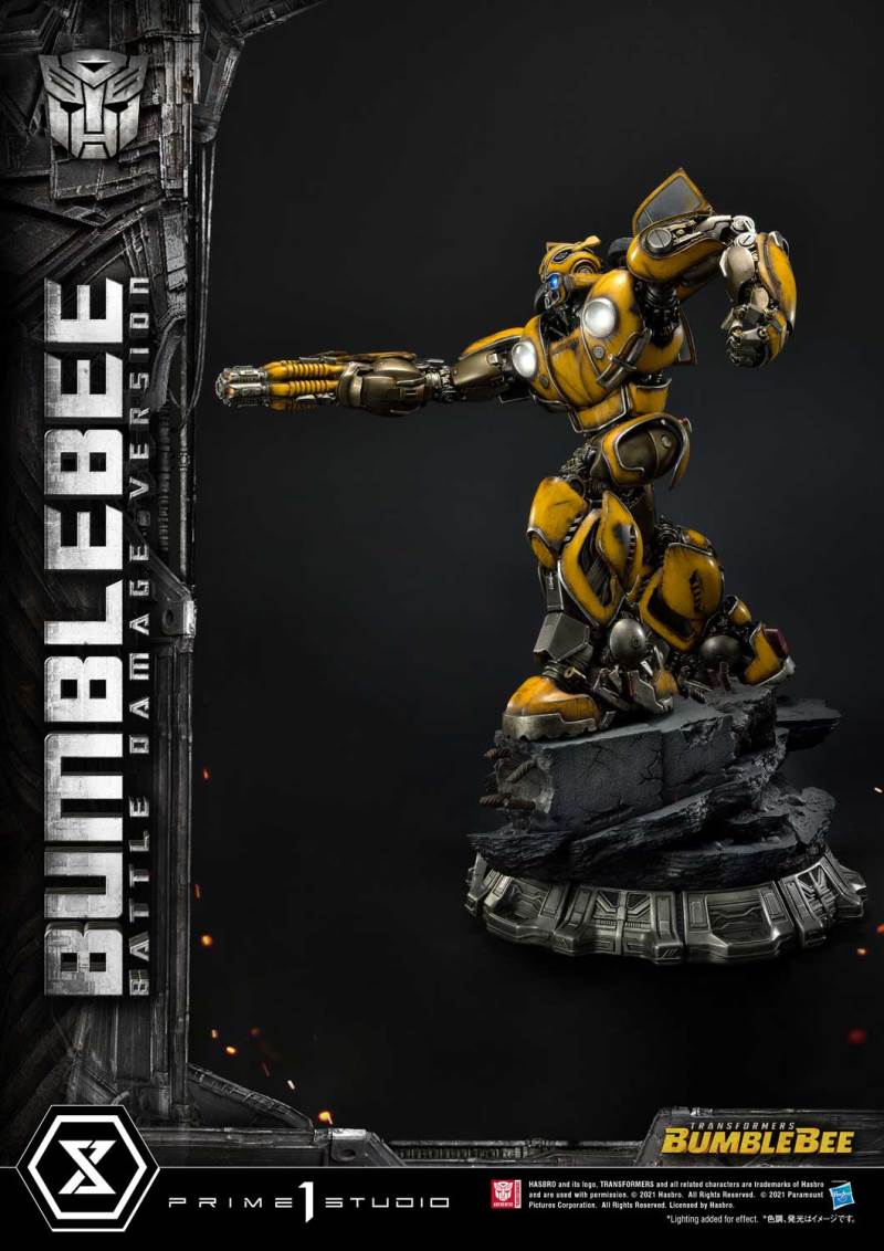 Transformers Bumblebee Battle Damaged Version