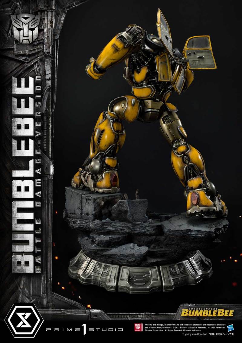 Transformers Bumblebee Battle Damaged Version