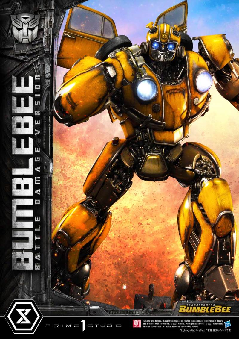 Transformers Bumblebee Battle Damaged Version