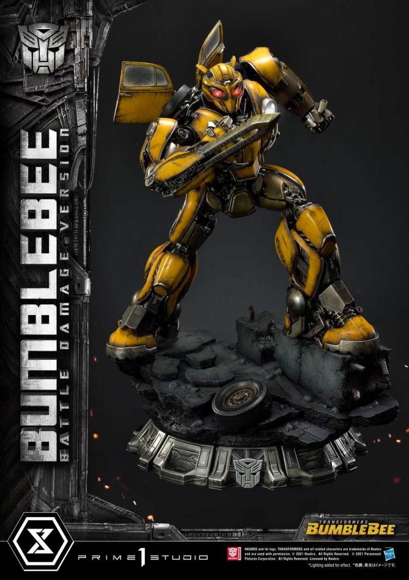 Transformers Bumblebee Battle Damaged Version